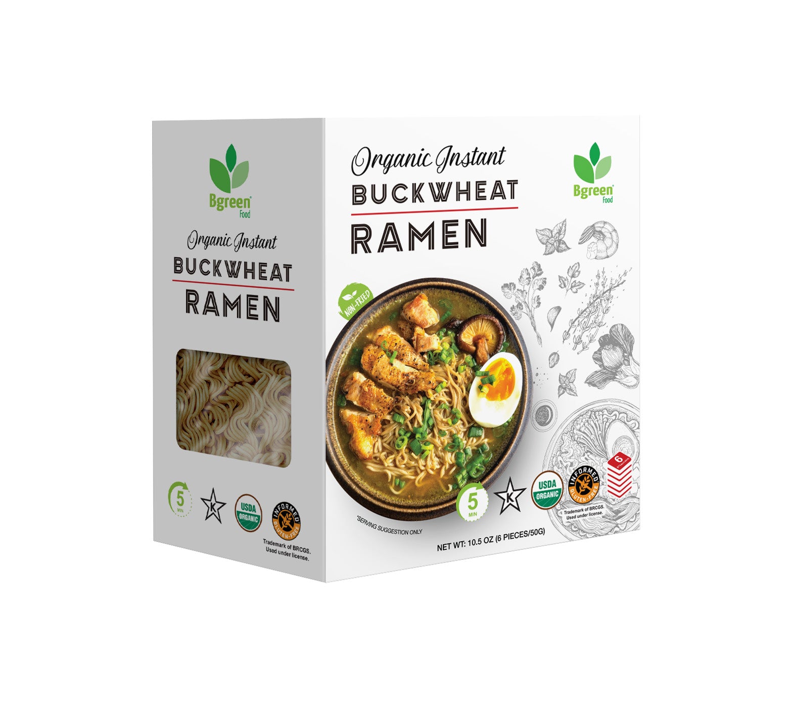 Organic Instant Buckwheat Ramen